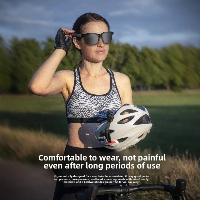 스마트 오디오 선글라스 블루투스 핸즈프리 통화 UV 차 - Smart Glasses Lens 리뷰 및 가격