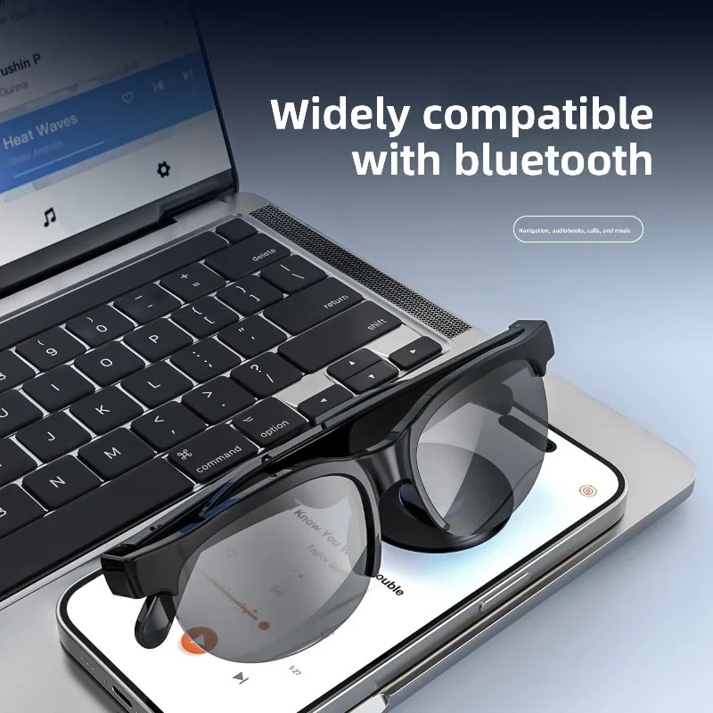 스마트 오디오 선글라스 블루투스 핸즈프리 통화 UV 차 - Smart Glasses Lens 리뷰 및 가격
