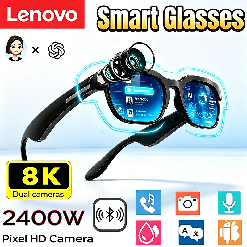 레노버 스마트 안경 2400W 카메라 AI 번역 HD  - Smart Glasses Lens 리뷰 및 가격