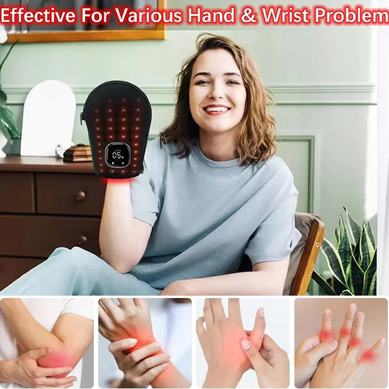 손을 위한 새로운 레드 라이트 테라피 기기, LED 근 - Galvanic Skin Sensor 리뷰 및 가격